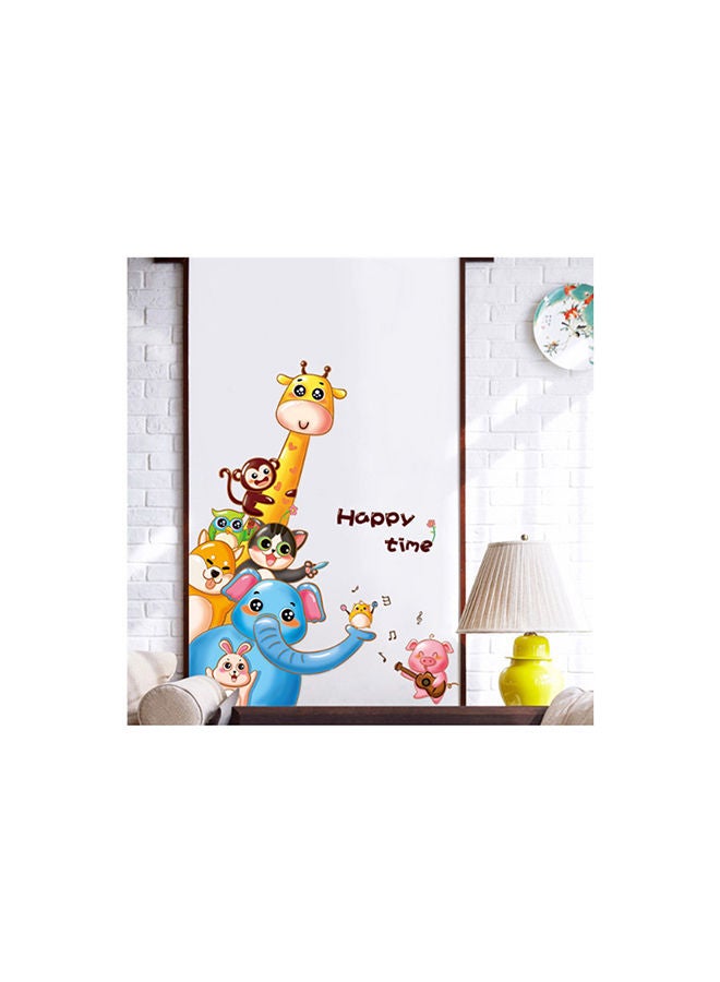 NIBEMINENT Cartoon Printed Waterproof Wall Sticker Multicolour 60 x 90cm - Image 2