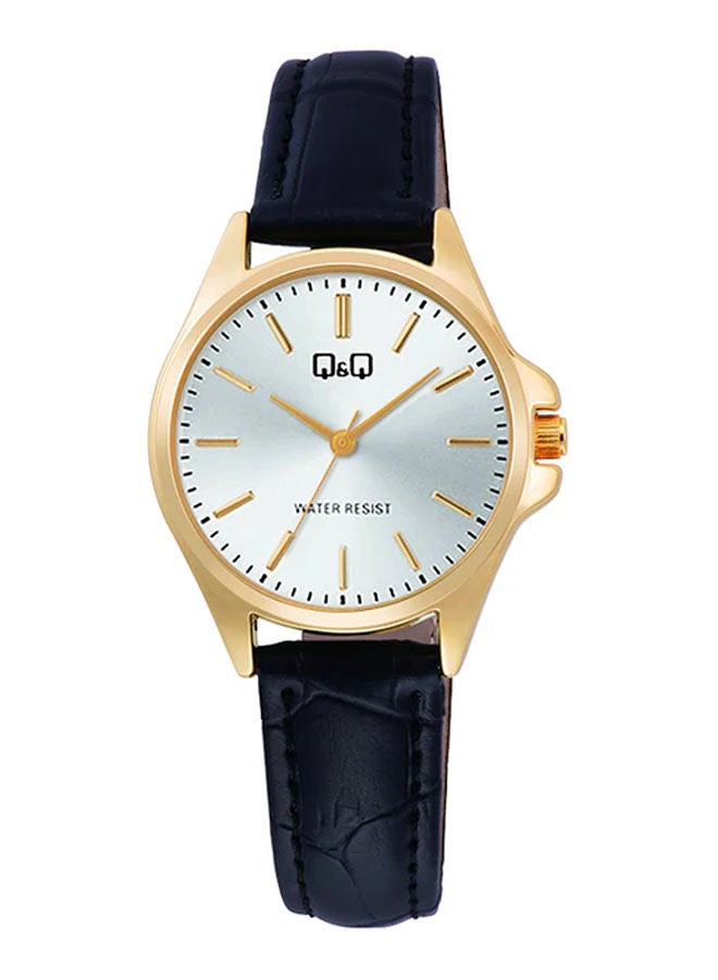 Q&Q Leather Analog Watch C37A-010PY