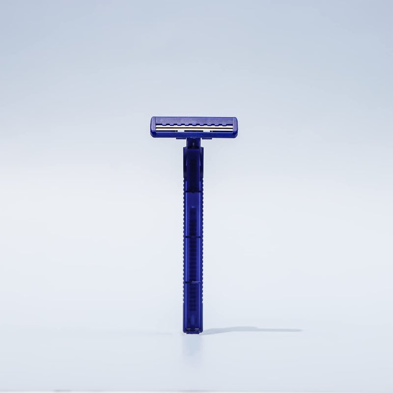 Dorco Fresh Twin Blade Disposable Razors for Men (60 Counts), Smooth & Comfortable Shave, Shaving Razors for Men, Non-Slip Handle, Ideal for Sensitive Skin & Travel - Image 3