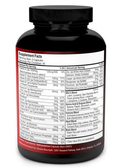 Divine Bounty Mens Multivitamin Daily Multivitamin For Men With Vitamin A C D E K B Complex Calcium Magnesium Selenium Zinc Plus Heart Brain Immune And Men  - Image 3