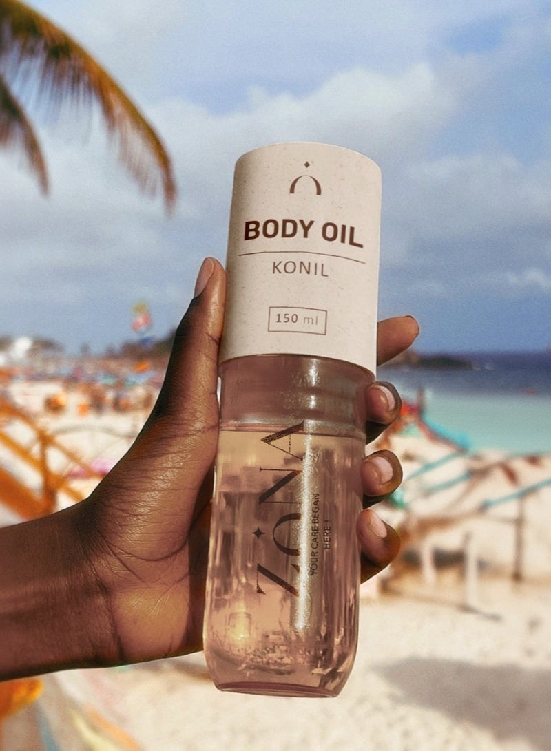 ZONA Luxury Body Oil Scented with Chanel Coco Mademoiselle Hydration and Natural Glow Coniel 150 ml - Image 3