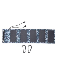 Thoraya 12W Monocrystalline Solar Panel 5V Dual USB Folding Portable Solar Panel Kit for Outdoor Camping Hiking Fishing  - Image 1