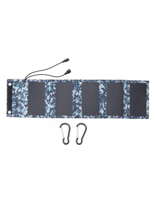 Thoraya 12W Monocrystalline Solar Panel 5V Dual USB Folding Portable Solar Panel Kit for Outdoor Camping Hiking Fishing  - Image 1