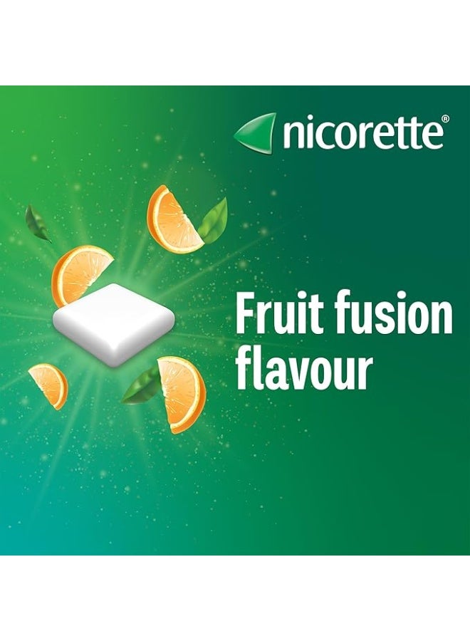 نيكوريت علكة فروت فيوجن 4 ملغ نيكوتين، 105 قطعة - Image 5
