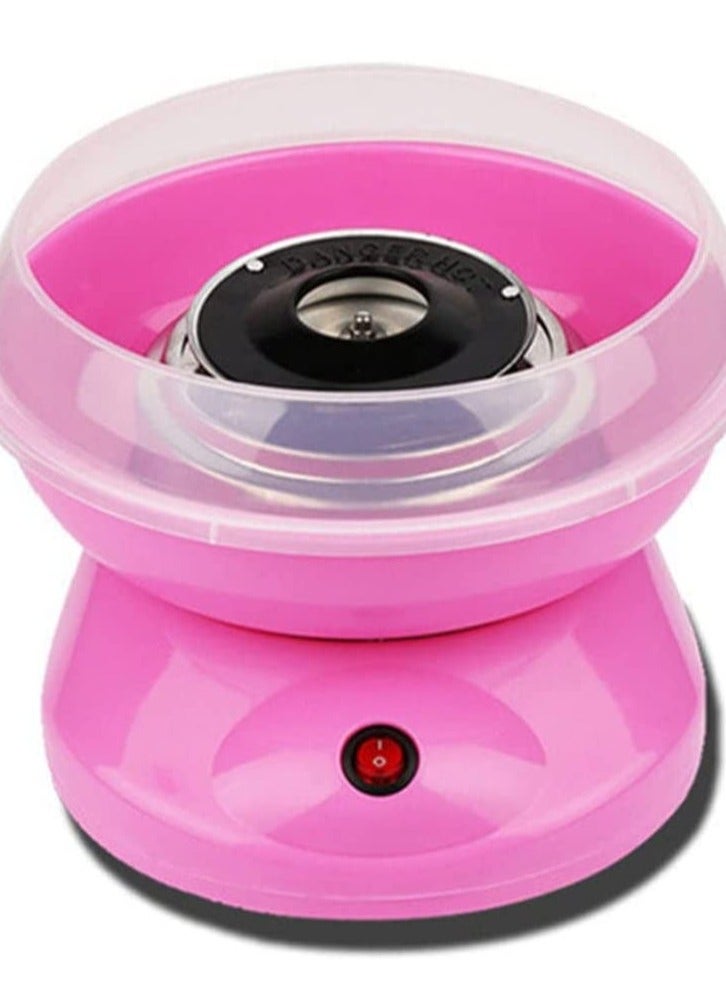 Mini Automatic Cotton Candy Maker Pink 26X13X26Cm - Image 1