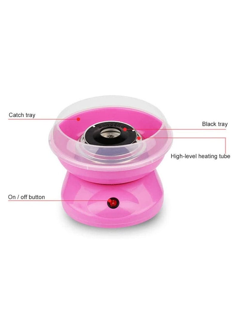 Mini Automatic Cotton Candy Maker Pink 26X13X26Cm - Image 3