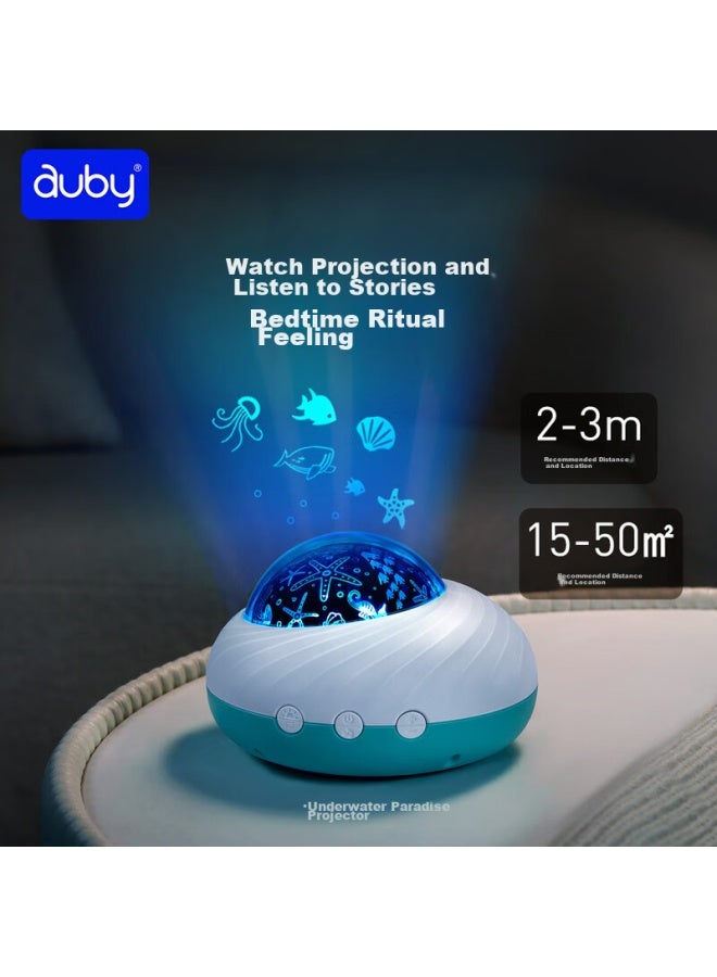 Auby Newborn Gift Box, Baby Toys For 0-6 Months, Projection Light, Rattle, Comforting Doll, Tumbler, New Year Gift - Image 2