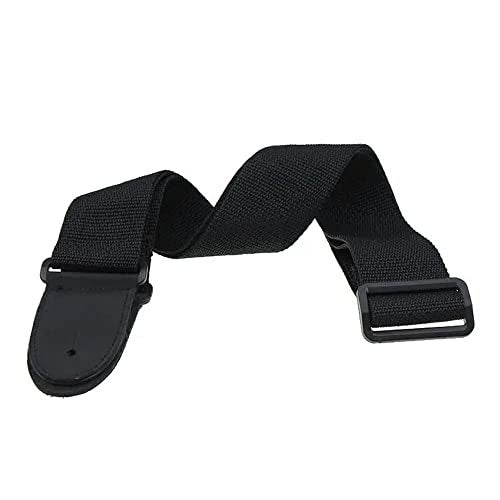 IMAGINEA Guitar Strap, Soft Cotton Straps with 5 Pick Strap is Perfect for Your Classical Guitar, Acoustic Guitar, Electric or Bass Guitar (Black Belt) - Image 2