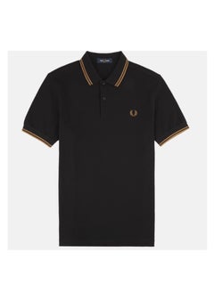 FRED PERRY Fred Perry Wheat polo Shirt men's short-sleeved cotton slim-fit business casual lapel top 