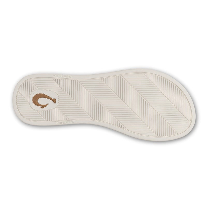 OLUKAI Uiki Women's Beach Sandal, Quick-Dry Flip-Flop Slides, Water Resistant, Wet Grip Soles & Compression Molded Footbed, Warm Sand/Warm Sand, 7 - Image 3