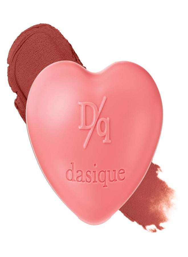 dasique Souffle Color Pot #07 Burnt Sienna - Makeup Blush, Buildable Silky-Smooth Texture, Build-In Mini Brush, Multi-Use For Cheek and Lip - Image 1