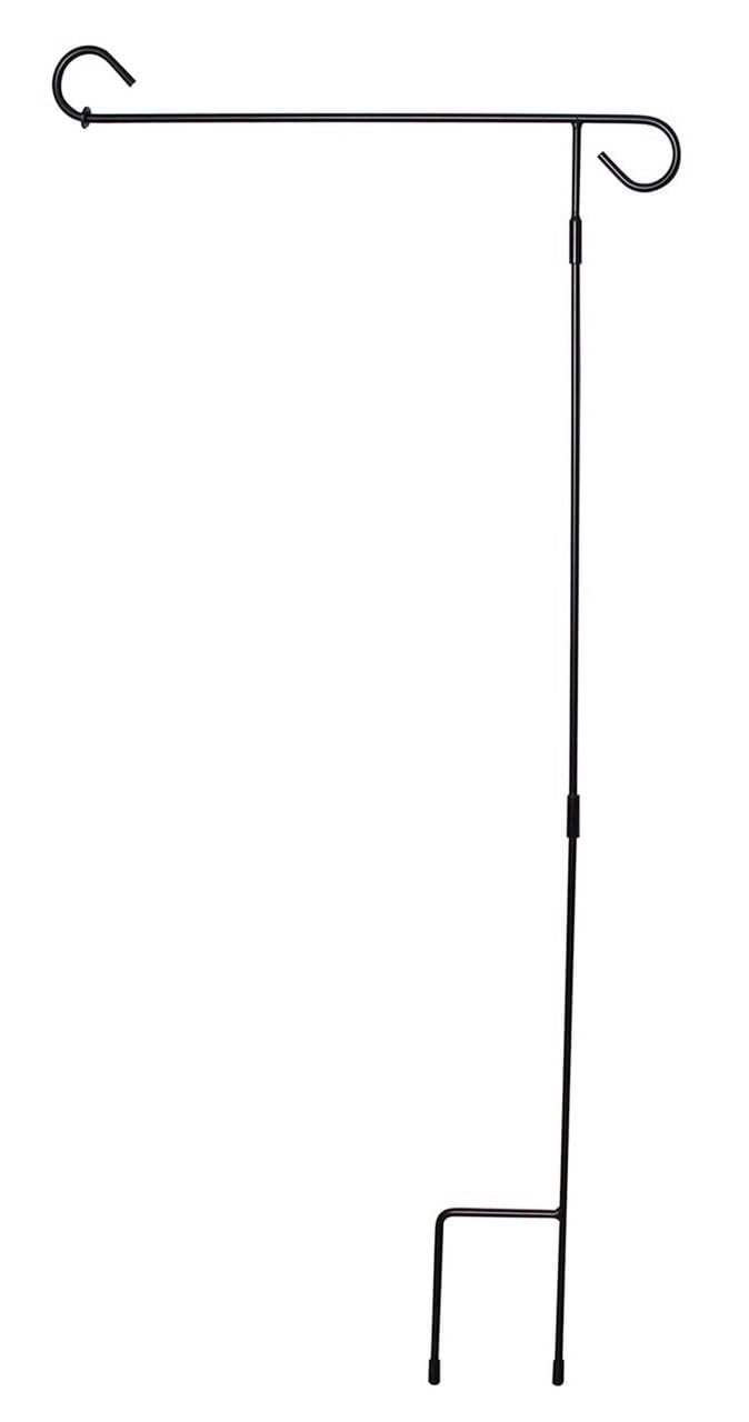 3 Piece Wrought Iron Garden Flag Stand Briarwood Lane