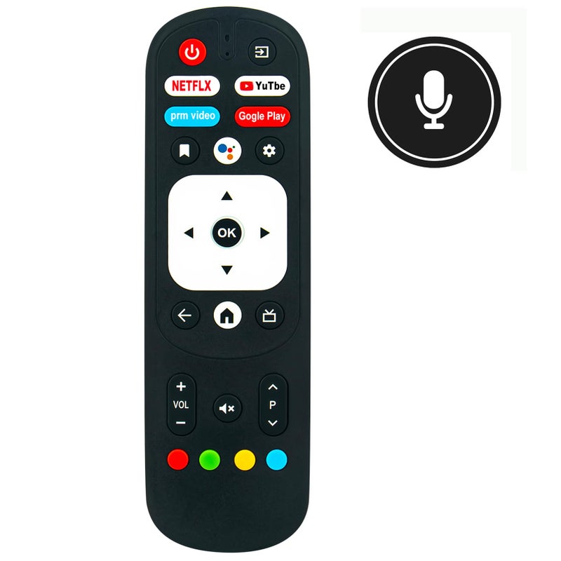 ZdalaMit RM-C3287 Replacement Voice Remote Control Commander Compatible with JVC Smart Android TV - Image 2