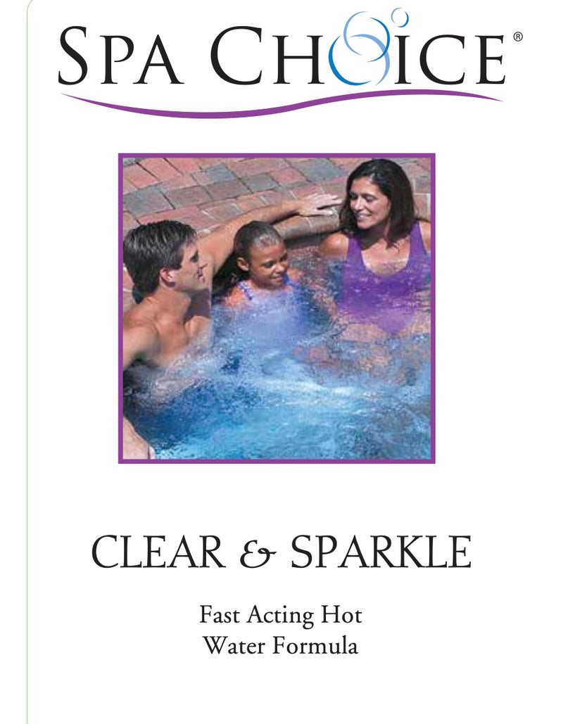 SpaChoice 1-Quart Premium Clear and Sparkle Hot Tub Clarifier, Spa Clarifier Hot Tub, Made in USA - Image 2