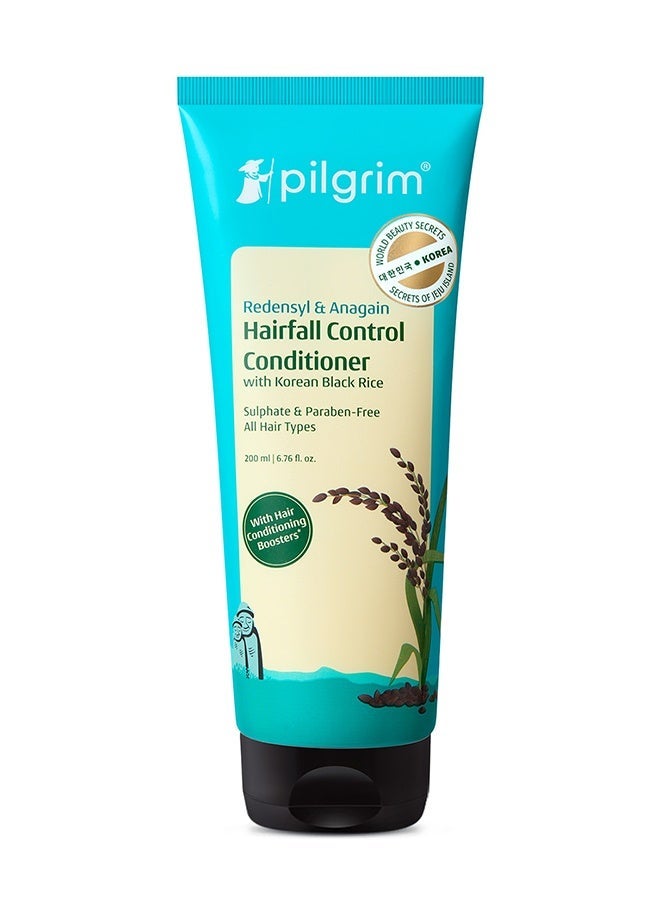 Pilgrim Redensyl & Anagain Conditioner Hairfall Control (200ml) with Black Korean Rice - Image 5