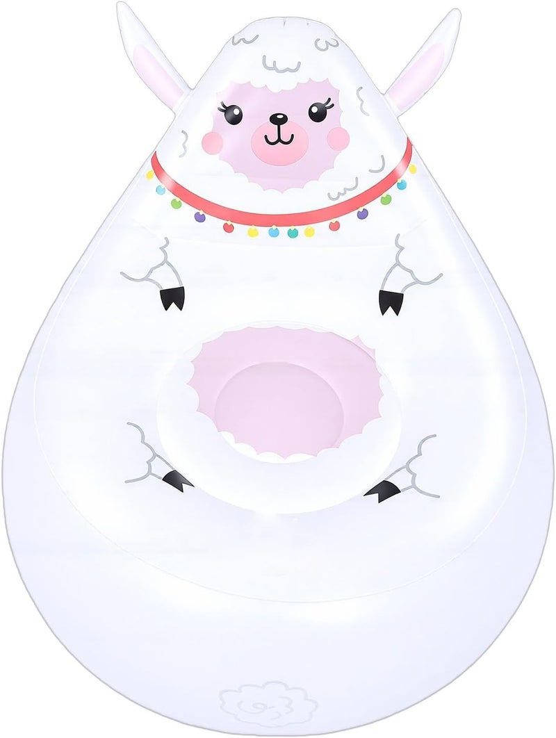 GOWENIC Portable Kids Inflatable Sofa Cute Design Lightweight Seat for Family Outings - Image 1
