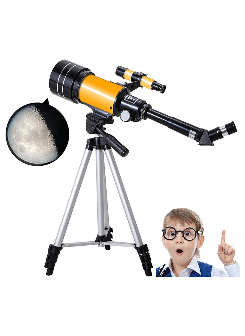 ARNOTEC Astronomical Telescope, Direct Viewing Of Stars, With Tripod And Mobile Phone Holder, High-power Monocular Telescope 150X Refractor Bezel, With AstroSolar  - Image 1