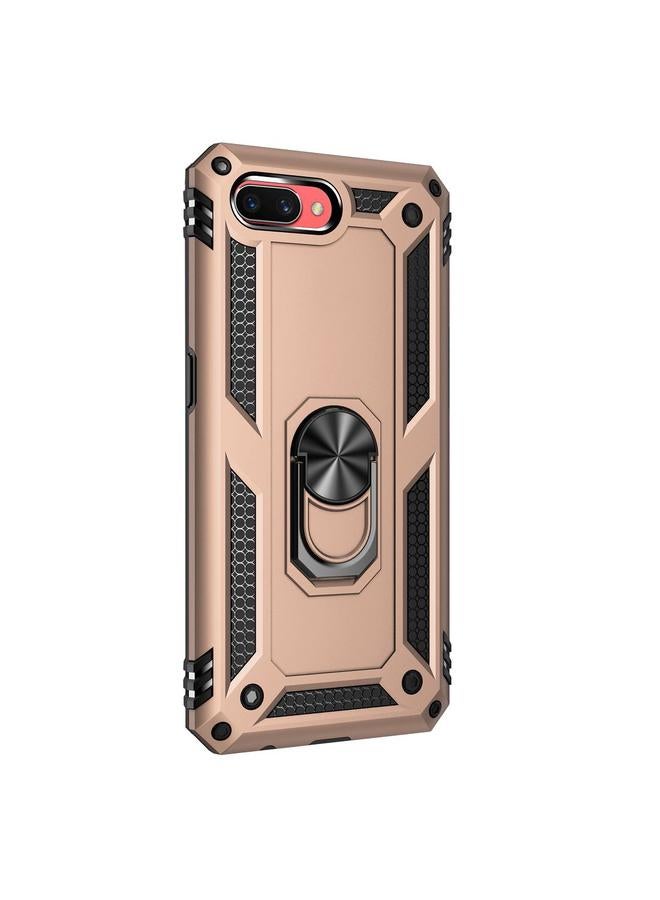 اس-توب جراب لهاتف OPPO A5 / A3s جراب واقٍ مقاوم للصدمات مصنوع من مادة TPU + PC مع حامل دوار 360 درجة - Image 2