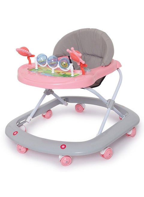 Baby Walker Foldable Activity Walker With Adjustable Height