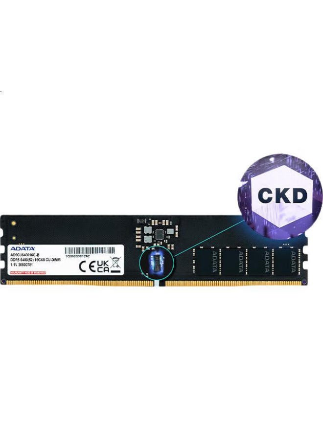 ADATA Adata 16Gb Ddr5 6400 Cudimm Desktop Memory Deepseek Hardware - Image 1
