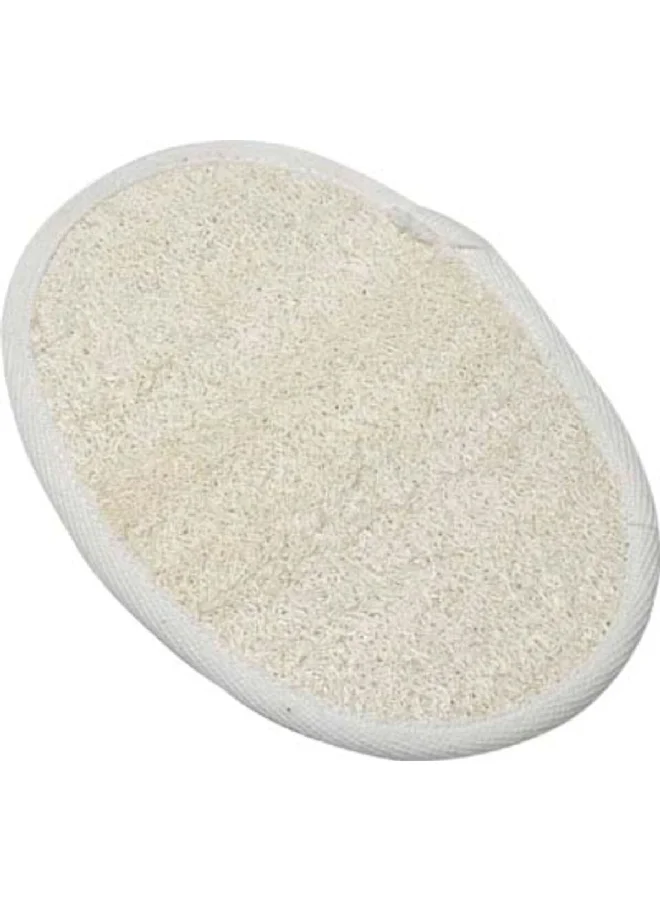 Tendance Bamboo Body Exfoliating Massage Pad Loofah Natural Small 75508104