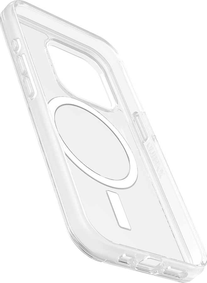 أوتربوكس جراب شفاف من Symmetry Clear MagSafe Airheads لهاتف iPhone 15 Pro - Image 3