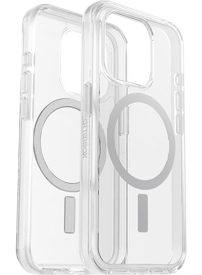 أوتربوكس جراب شفاف من Symmetry Clear MagSafe Airheads لهاتف iPhone 15 Pro - Image 5