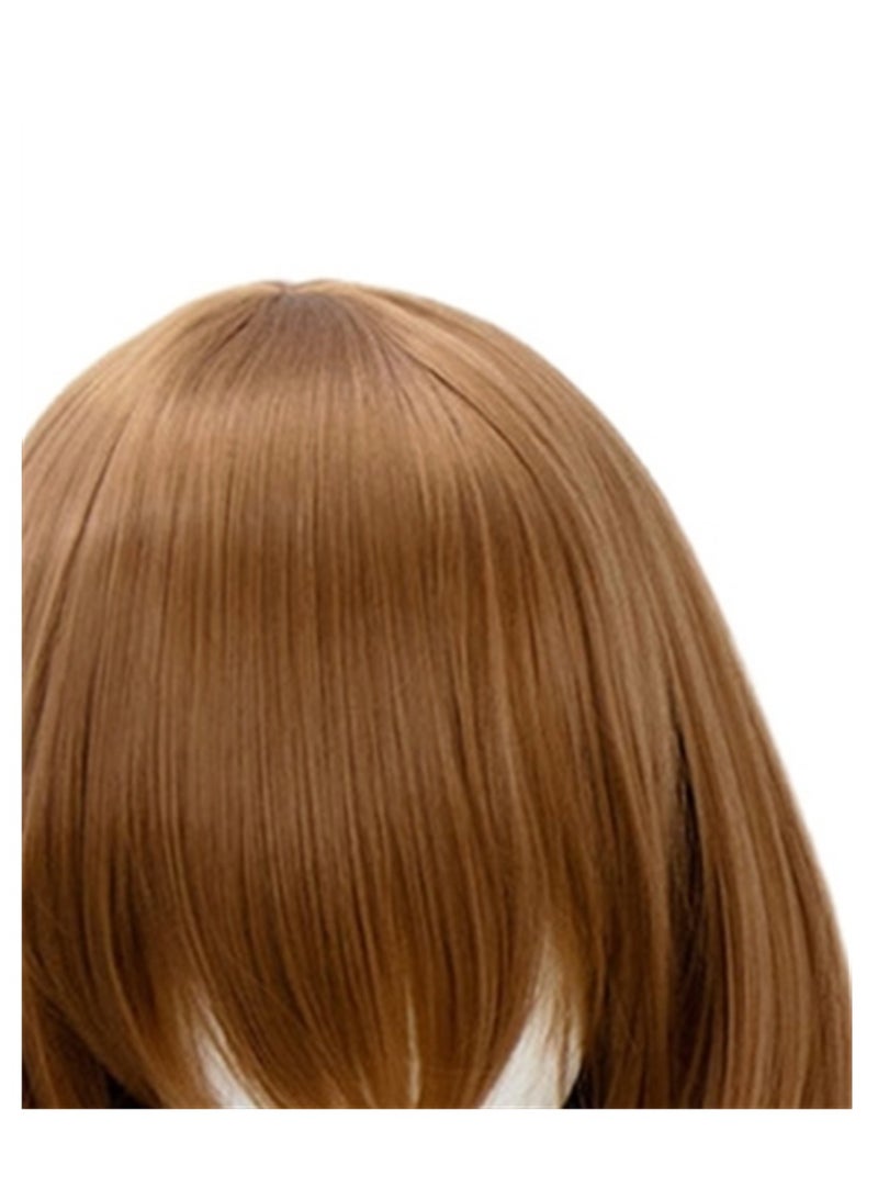 Universal wig bob pear head 35cm short hair bangs can be changed at will cosplay wig costumes dress up wig  - Image 2