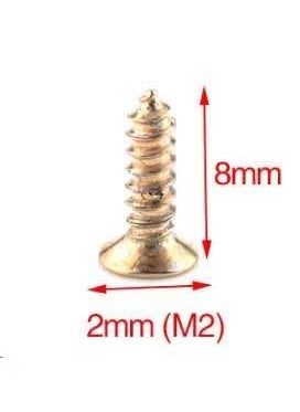 Wonder Home Hawk Eye Small Golden Metal Hinge Cabinet Door Small Box Hinges Butterfly Shape for Small Jewelry Box and DIY Projects Size 25x20mm with Screws Pack of 50 with Screws  - Image 5