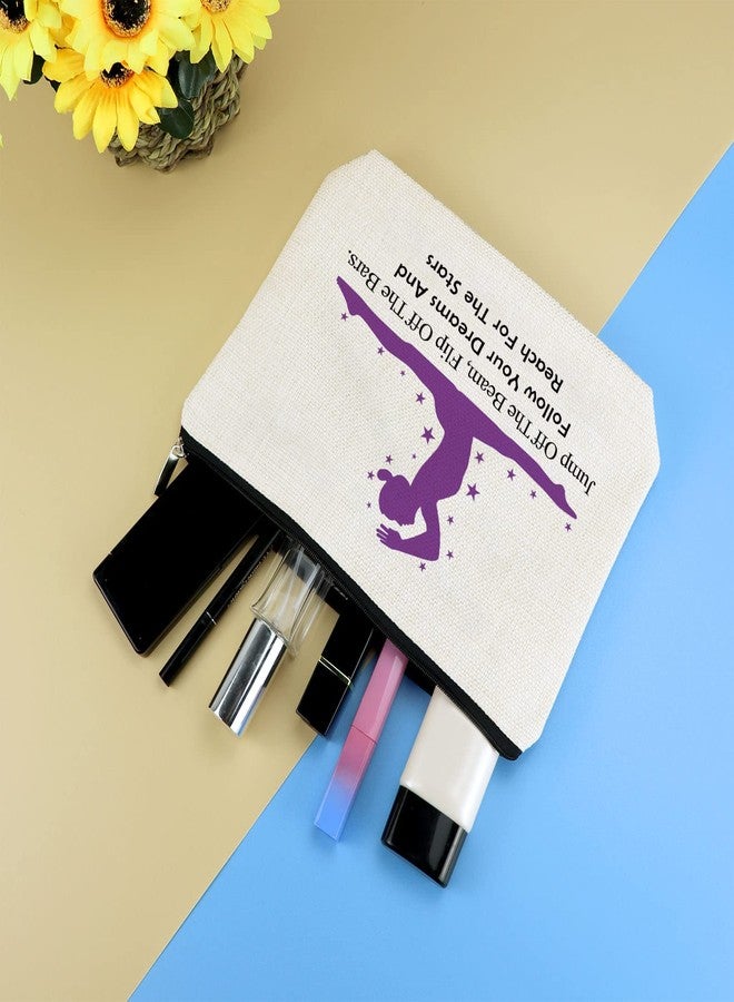 Mikela Gymnastics Lover Makeup Bag - Inspirational Gift for Women, Girls, Gymnasts, and Coaches - Cosmetic Pouch for Graduation, Birthday - Image 4