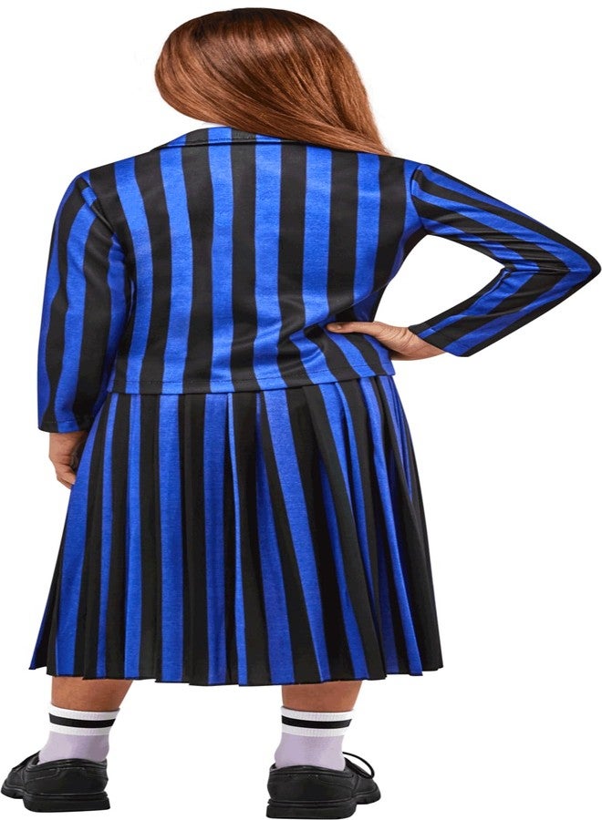 Rubies Wednesday TV Series: Nevermore Academy School Uniform Costume for Kids, Girl's XL - Image 2