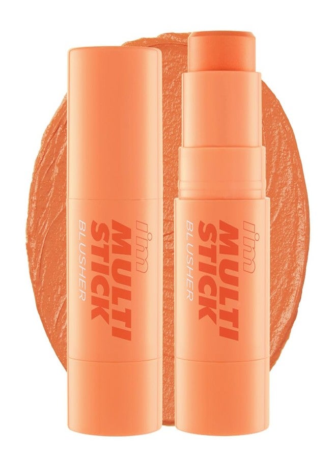 I'M MEME Blusher - I'm Multi Stick 002 Coral | Easy Blendable Cream Blush for Natural Look, Multi Blush Stick for Cheek Tint, Face Contour Makeup, and Face Blush, For Beginners, Gifts For Teen Girls - Image 1