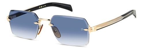 David Beckham DB 7109S Gold BlackBlue 5620145 men Sunglasses - Image 1