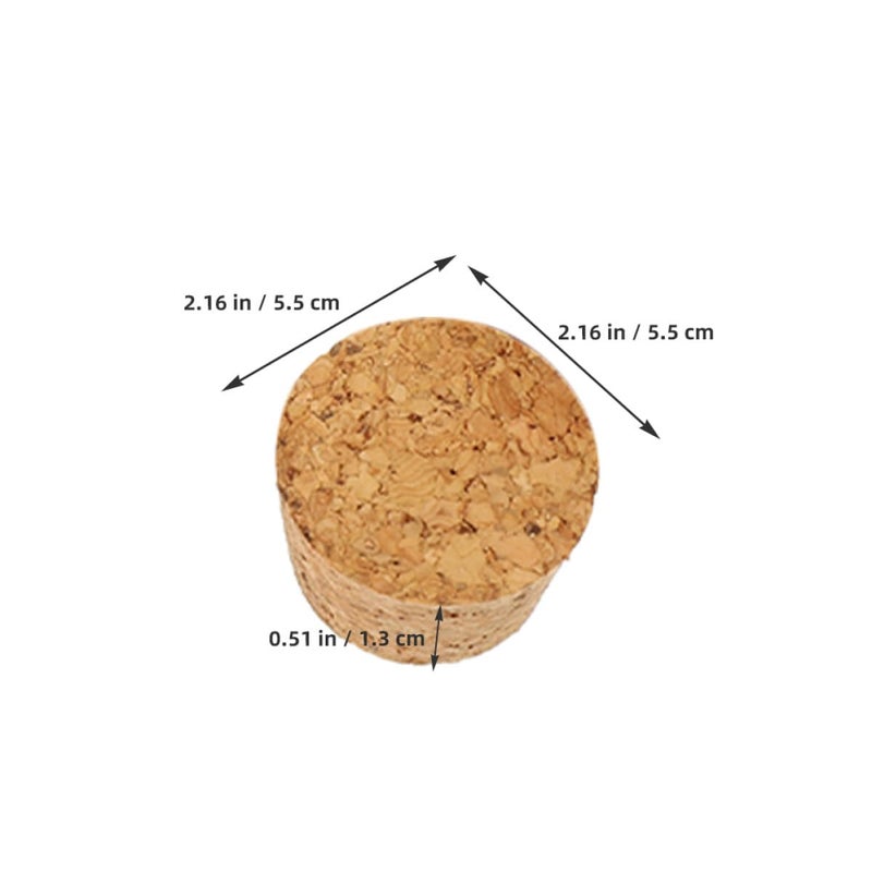 Natural Cork Stoppers 20pcs 37x33x13mm for Wine Bottles Sealing Home Bar Use - Image 3