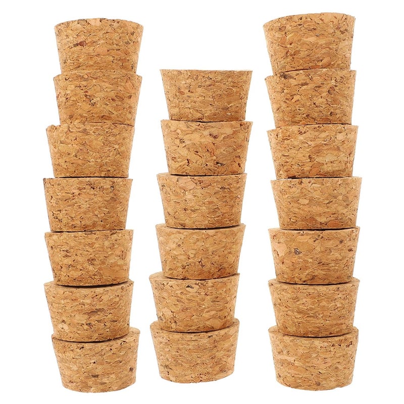 Natural Cork Stoppers 20pcs 37x33x13mm for Wine Bottles Sealing Home Bar Use - Image 2