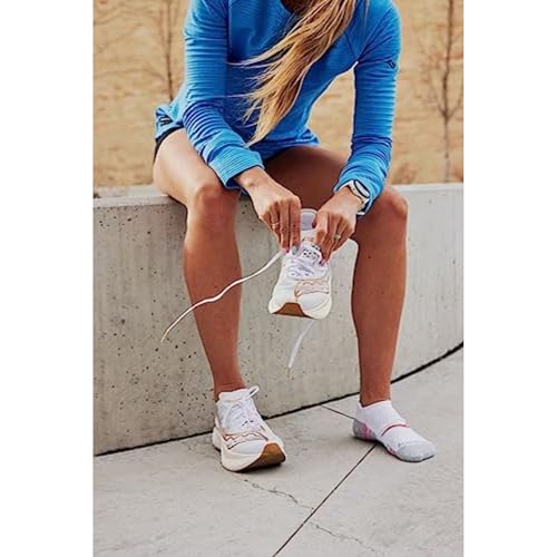 Saucony Women's RunDry Performance 8, 16 Pairs Heel Tab Athletic Socks, S-L, Grey Assorted (8 Pairs), Large - Image 5