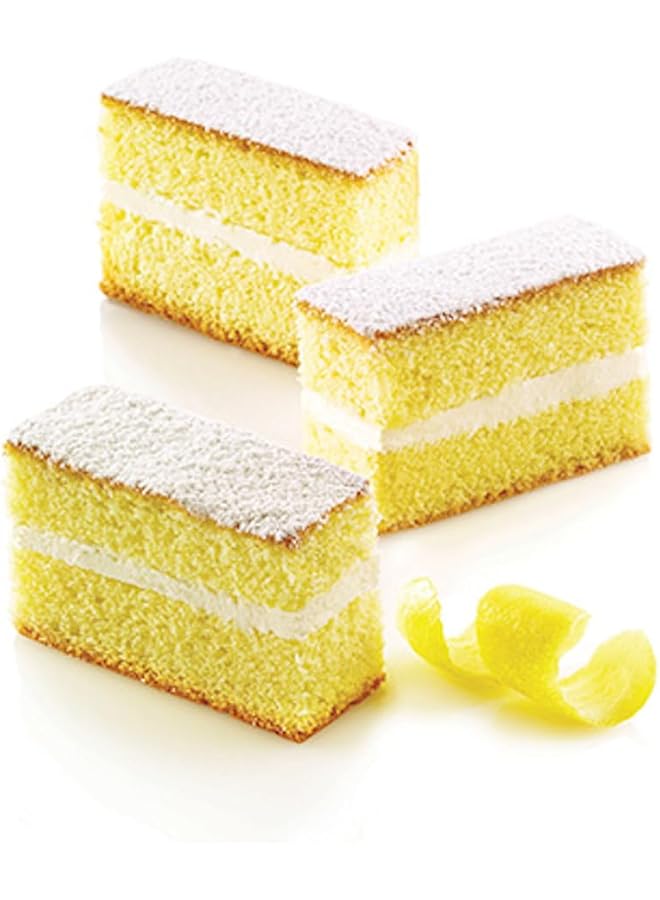 سيليكومارت قوالب السيليكون الكلاسيكية، أشكال كعكة مستطيلة - Image 2