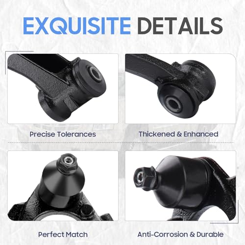 ILONPA Front Left Driver Side Lower Control Arm w/Ball Joint for 2007-2015 Cadillac Escalade ESV/EXT, 2007-2016 Chevy Avalanche/Silverado/Suburban 1500/Tahoe, 2007-2016 GMC Yukon/Sierra 1500/Yukon XL1500 - Image 5