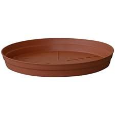 PlantaZee Heavy Duty Planter Bottom Plate/Tray/Saucer Base for Flower Pots Terracotta 6 inch Pack of 10 - Image 2