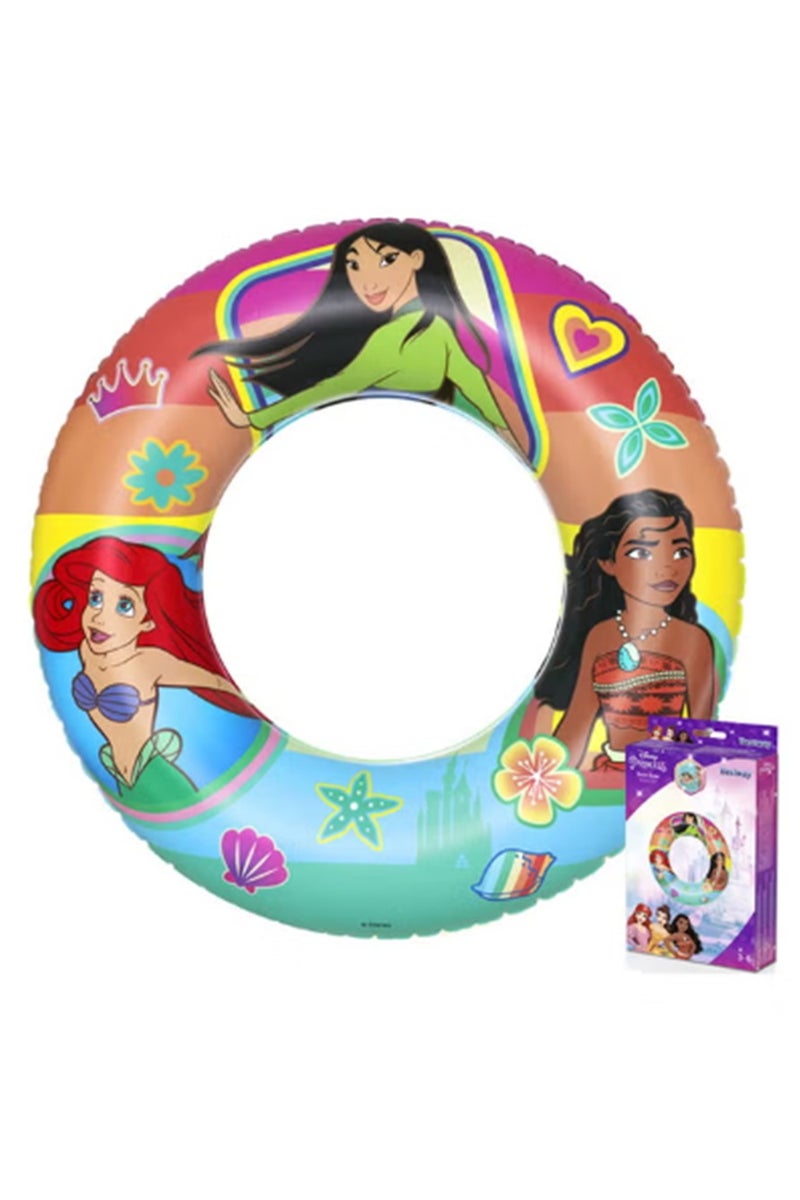 بست واي عوامة سباحة مطبوعة برسومات أميرات ديزني 12×19.5×2.5 سم - Image 1