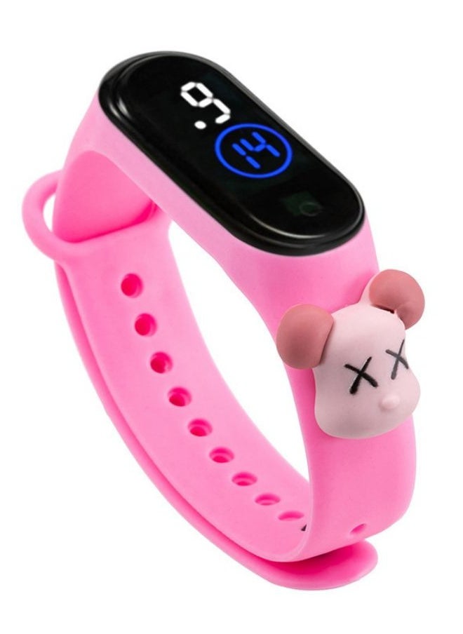 In Air - Kids' Water Resistant Silicone Digital Watch 6PCS - Image 1
