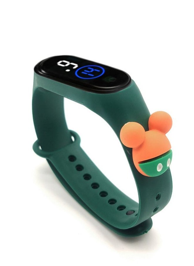 In Air - Kids' Water Resistant Silicone Digital Watch 6PCS - Image 1