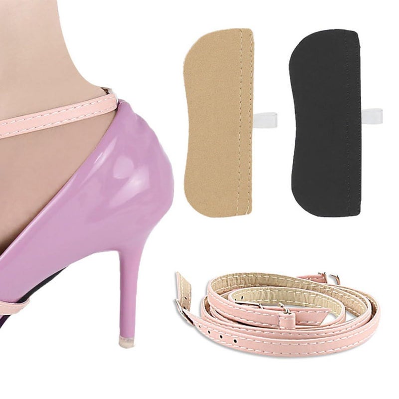 2 Pair Heel Grips Cushion Pads Non Slip Arch Support for Blisters Shoes Sandals - Image 3