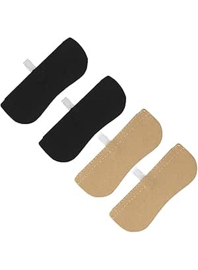2 Pair Heel Grips Cushion Pads Non Slip Arch Support for Blisters Shoes Sandals - Image 1