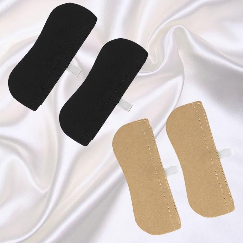 2 Pair Heel Grips Cushion Pads Non Slip Arch Support for Blisters Shoes Sandals - Image 5