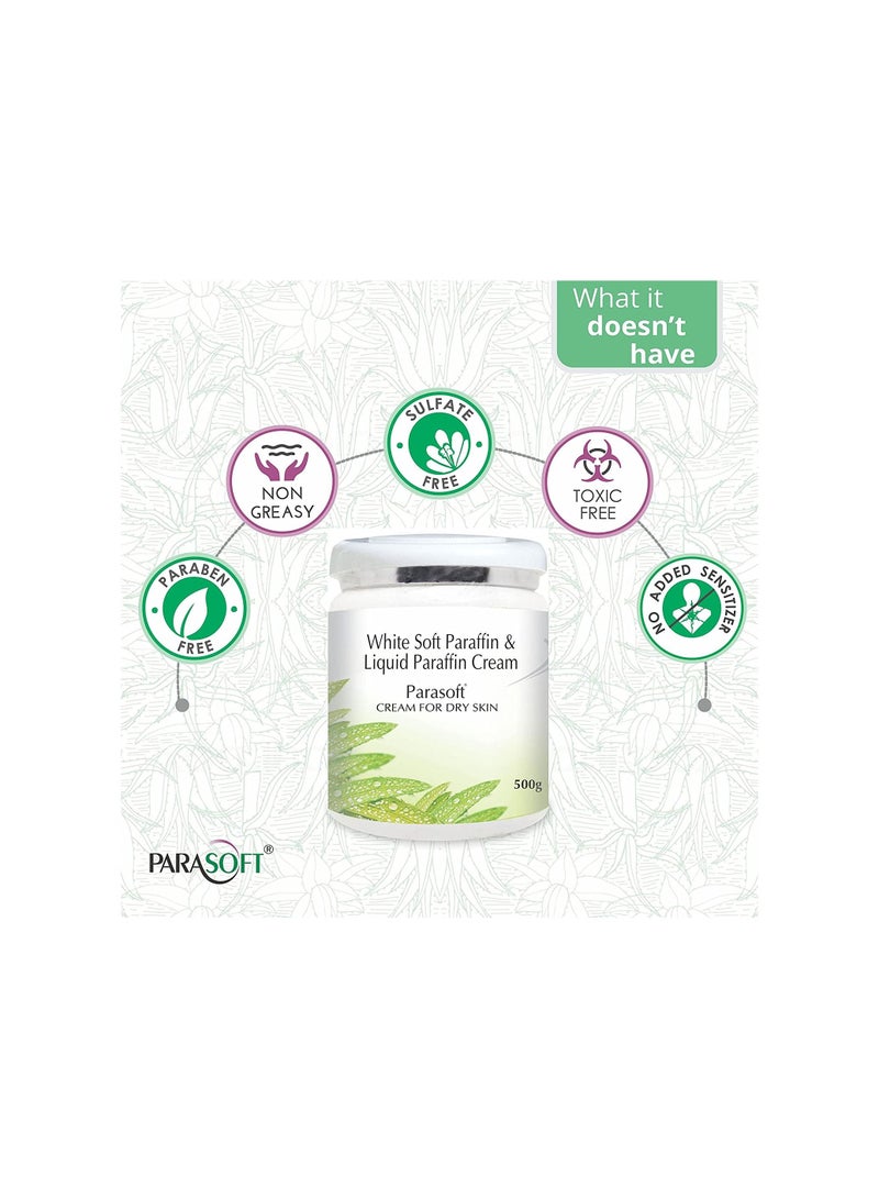 باراسوفت كريم للبشرة الجافة والجافة 500 جم - Image 3