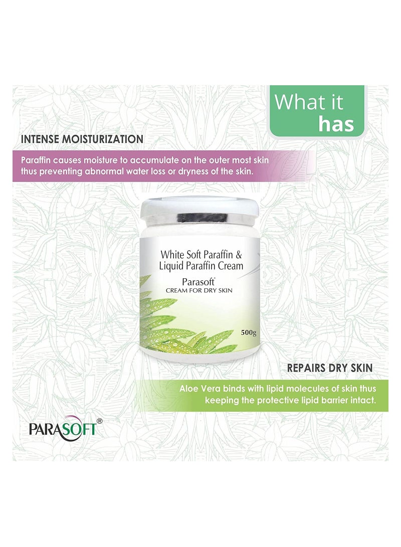 باراسوفت كريم للبشرة الجافة والجافة 500 جم - Image 4