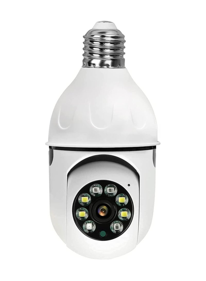 YOMNA WiFi 360 1080P Panoramic Bulb Camera light bulb IP Camera HD night vision wireless camera wifi camera cloud table lamp  - Image 1