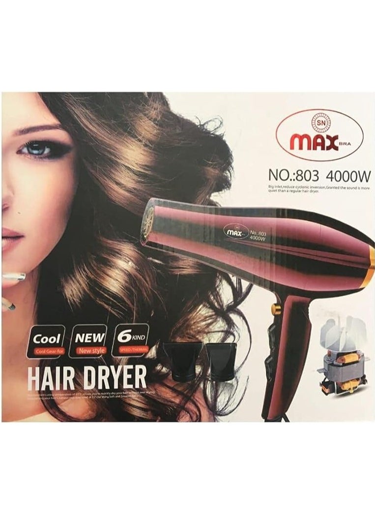Max - Max 803 Hair Dryer - 4000 Watt - Image 1