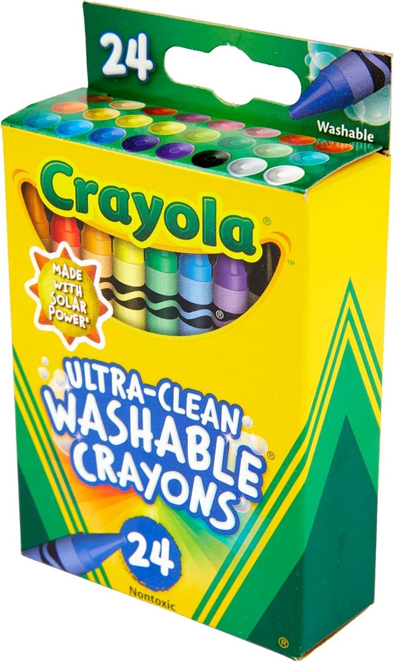 Crayola 24 count Washable Ultra Clean Crayons - Image 2